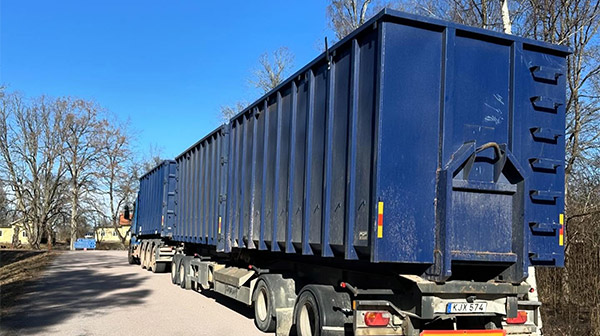 Containeruthyrning i Köping, Västerås och Örebro
